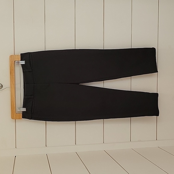 LOFT ANN TAYLOR 0 petite riviera cropped black pants - Picture 1 of 6
